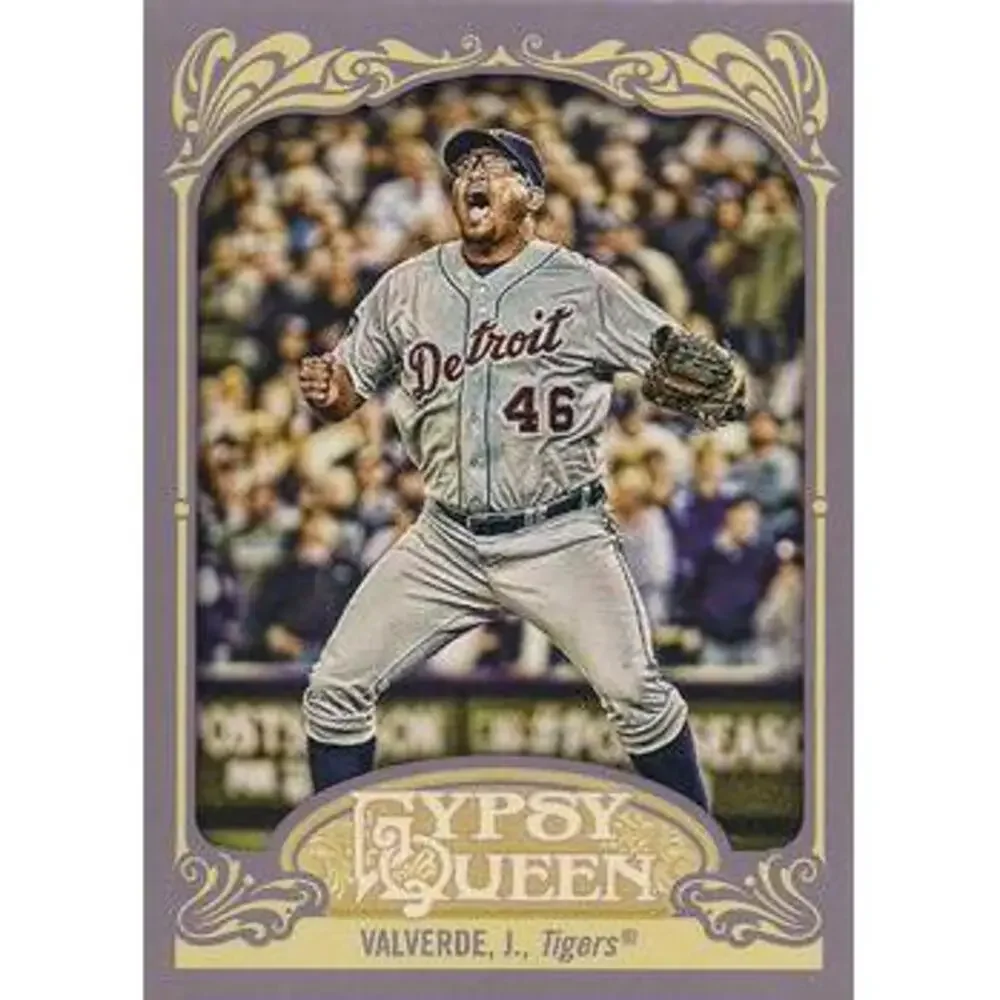 2012 Topps Gypsy Queen Jose Valverde # 178 Detroit Tigers